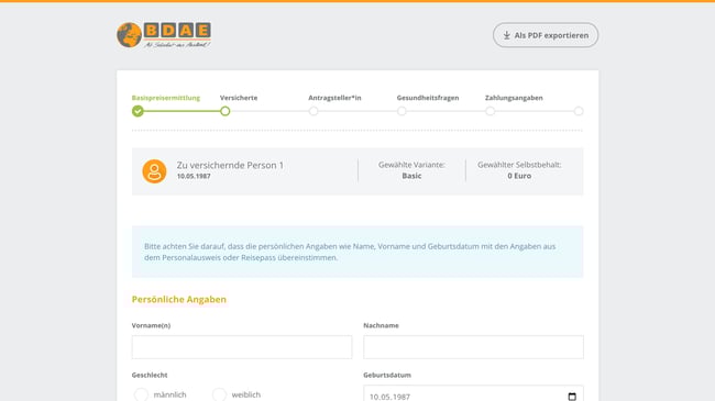  Individual Solutions for Dynamic Insurance Applications